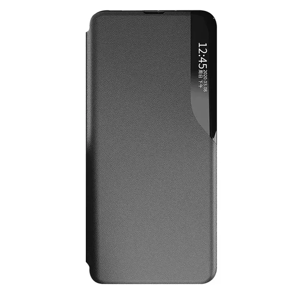 Eco Leather View Case elegancki futerał etui z klapką i funkcją podstawki Samsung Galaxy S22+ (S22 Plus) czerwony