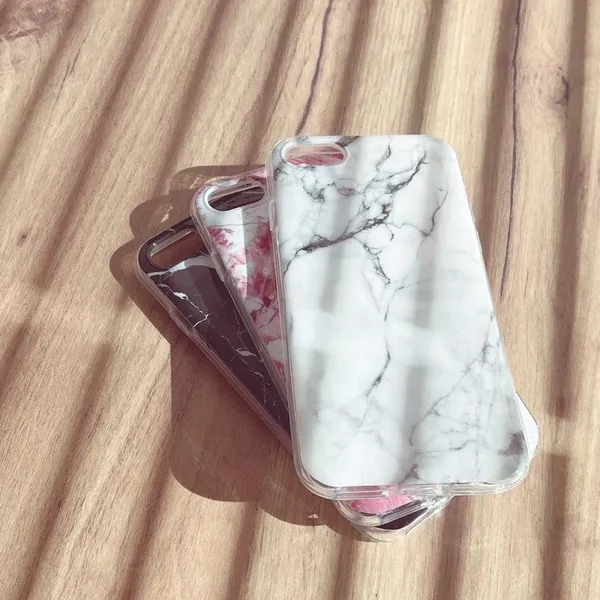 Wozinsky Marble żelowe etui pokrowiec marmur Samsung Galaxy S22 Ultra biały