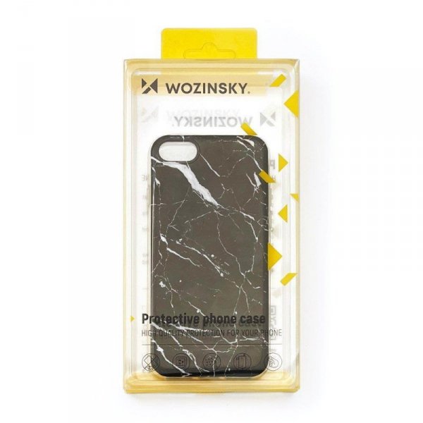 Wozinsky Marble żelowe etui pokrowiec marmur Samsung Galaxy S22+ (S22 Plus) biały