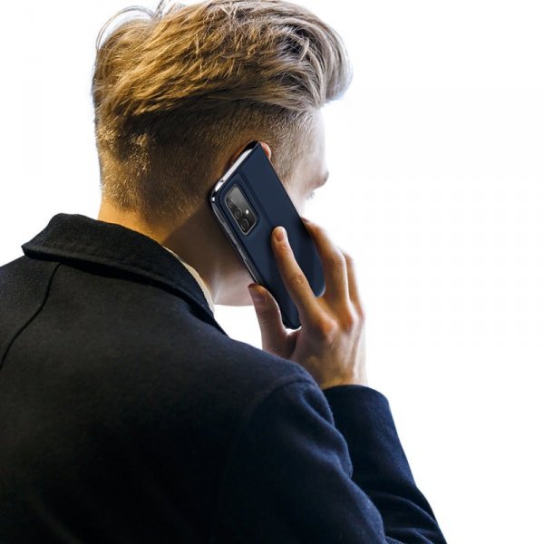 Dux Ducis Skin Pro kabura etui pokrowiec z klapką Samsung Galaxy A73 niebieski