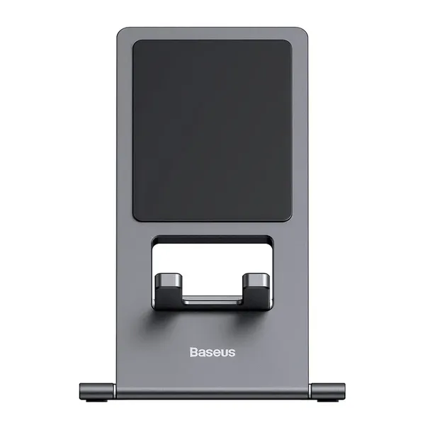Baseus składany biurkowy stojak uchwyt na tablet grafitowy (LUKP000013)