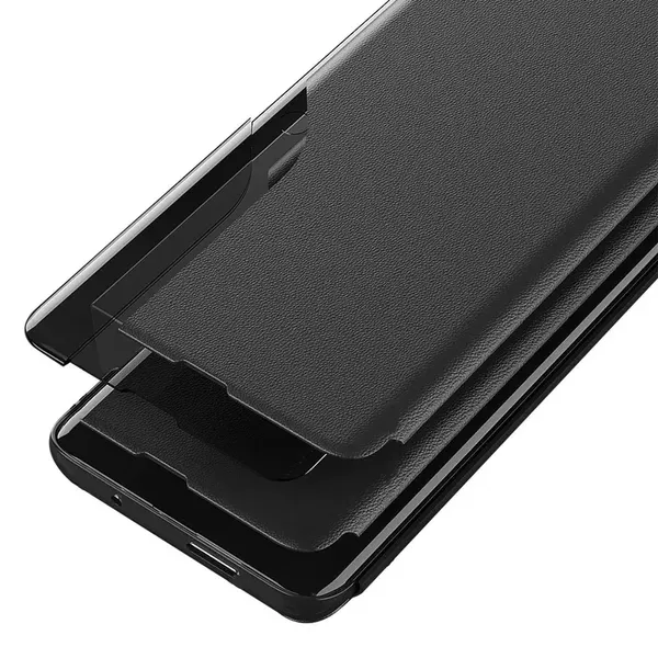Eco Leather View Case elegancki futerał etui z klapką i funkcją podstawki Xiaomi Redmi Note 11S / Note 11 czarny