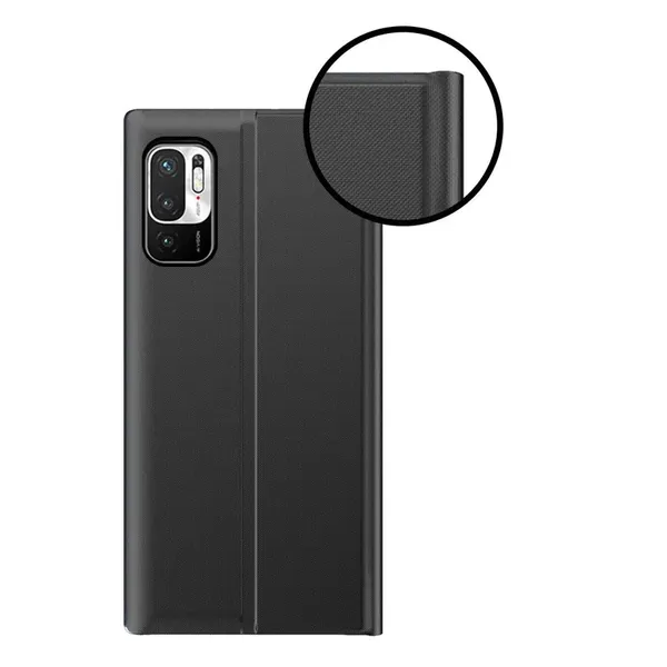 New Sleep Case pokrowiec etui z klapką z funkcją podstawki Xiaomi Redmi Note 11S / Note 11 czarny