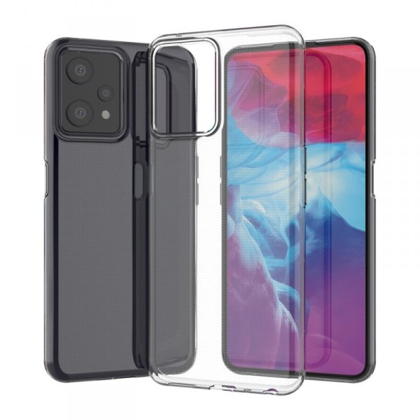 Żelowy pokrowiec etui Ultra Clear 0.5mm Realme 9 Pro przezroczysty