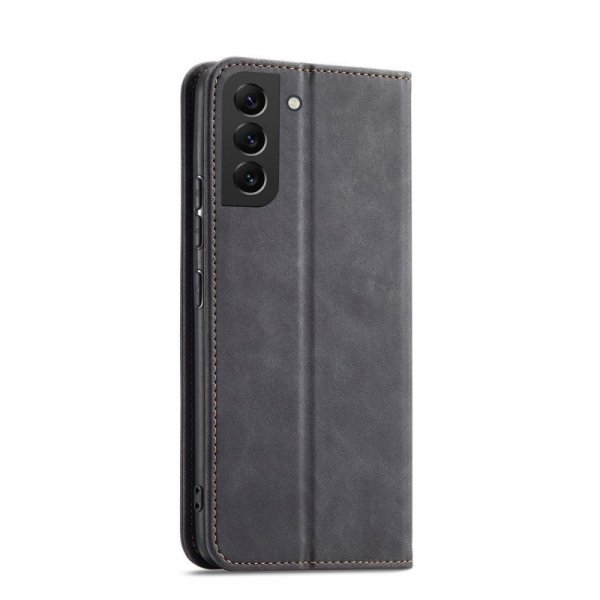 Magnet Fancy Case etui do Samsung Galaxy S22+ (S22 Plus) pokrowiec portfel na karty kartę podstawka czarny