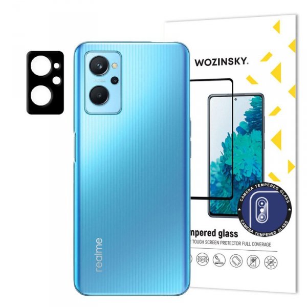 Wozinsky Full Camera Glass szkło hartowane 9H na cały aparat kamerę Realme 9i