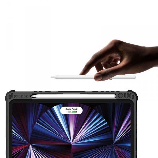 Nillkin Keyboard Armor Case pancerne etui do iPad Pro 11'' 2021 / 2020 / 2018 / iPad Air (4. generacji) klawiatura Bluetooth cza