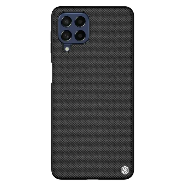 Nillkin Textured Case wytrzymałe wzmocnione etui z żelową ramką i nylonem na tyle Samsung Galaxy M53 5G czarny