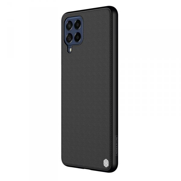 Nillkin Textured Case wytrzymałe wzmocnione etui z żelową ramką i nylonem na tyle Samsung Galaxy M53 5G czarny