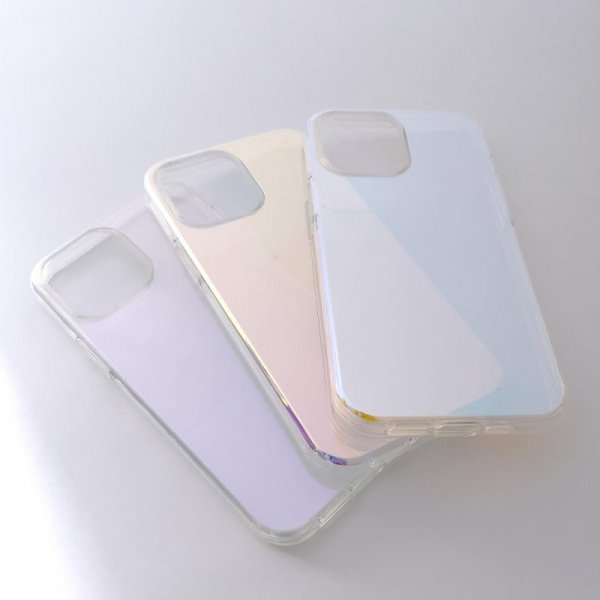 Aurora Case etui do Xiaomi Redmi Note 11 żelowy neonowy pokrowiec fioletowy