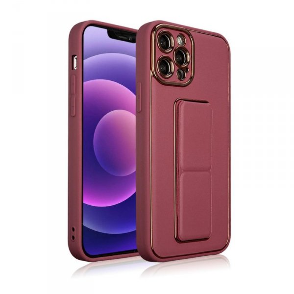 New Kickstand Case etui do Samsung Galaxy A13 z podstawką czerwony