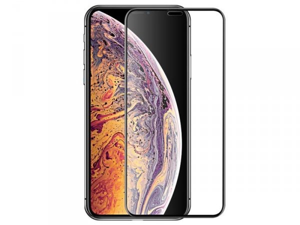 SZKŁO HARTOWANE 5D FULL GLUE - iPhone XS MAX