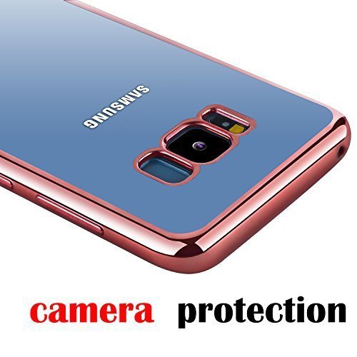 ETUI ELEGANCE PLATE - Samsung Galaxy S8 (pink)