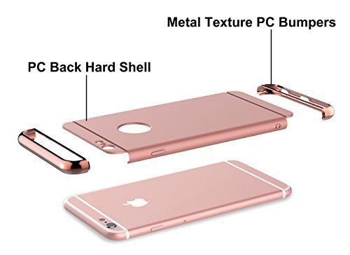 Ultra Thin Slim Hard Case Etui iPhone 6+ /6S+ (5.5) (rose gold)