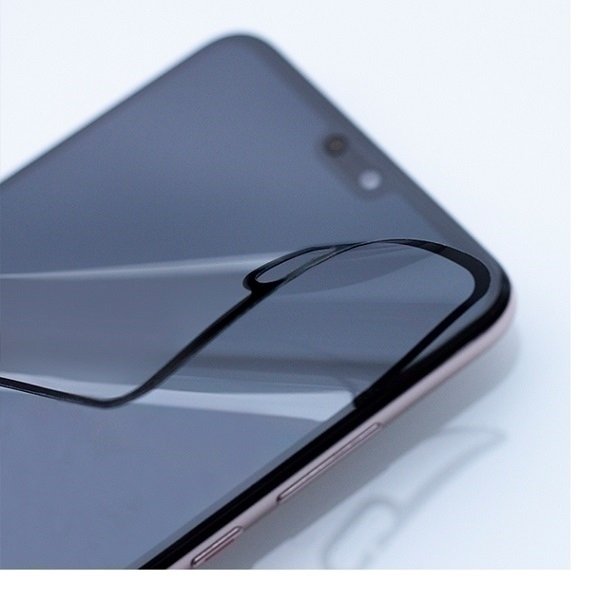 3MK FlexibleGlass Max iPhone Xs czarny/black, Szkło Hybrydowe z wzmocnionymi krawędziami