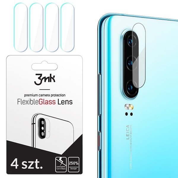 3MK Lens Protect Xiaomi Mi9TSzkło hybrydowe na obiektyw aparatu 4szt