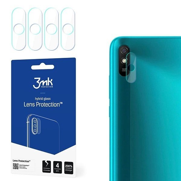 3MK Lens Protect Xiaomi Redmi 9A Ochrona na obiektyw aparatu 4szt