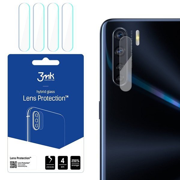 3MK Lens Protect Oppo A91Ochrona na obiektyw aparatu 4szt