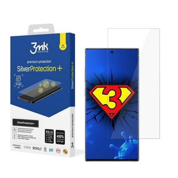 3MK Silver Protect+ Sam N975 Note 10Plus, Folia Antymikrobowa montowana na mokro