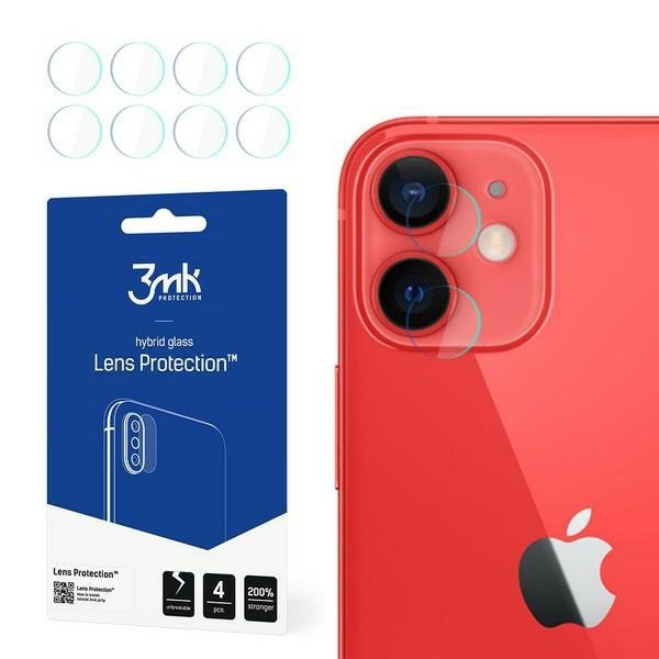 3MK Lens Protect iPhone 12 MiniOchrona na obiektyw aparatu 4szt