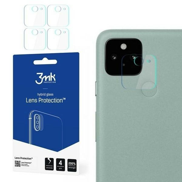 3MK Lens Protect Google Pixel 5Ochrona na obiektyw aparatu 4szt