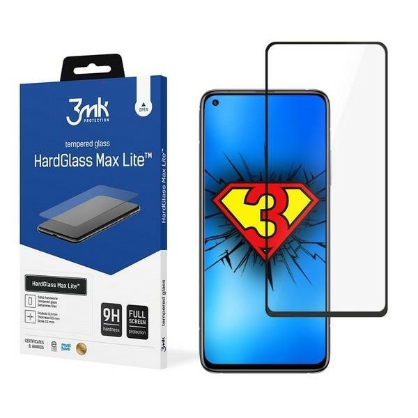 3MK HardGlass Max Lite Xiaomi Mi 10T/Mi 10T Pro/Mi 10T Lite czarny/black