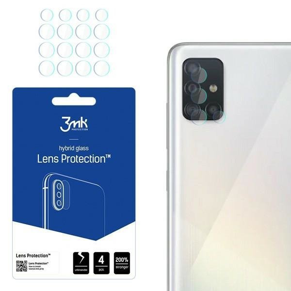 3MK Lens Protect Sam A52/A52 5GOchrona na obiektyw aparatu 4szt