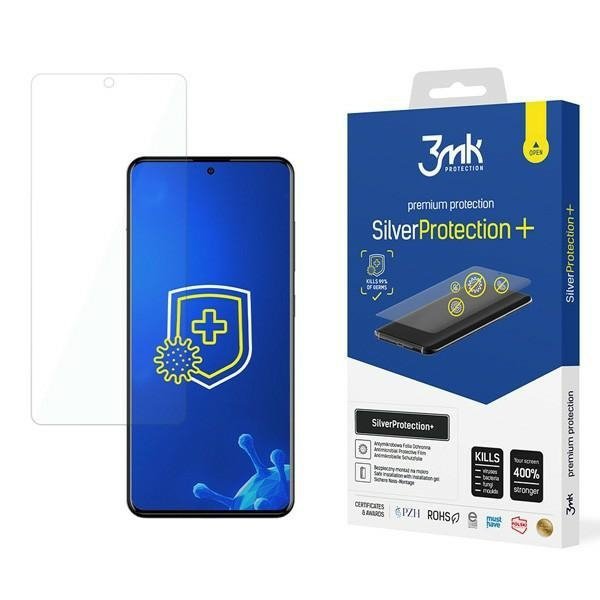 3MK Silver Protect+ Sam A52/A52 5GFolia Antymikrobowa montowana na mokro