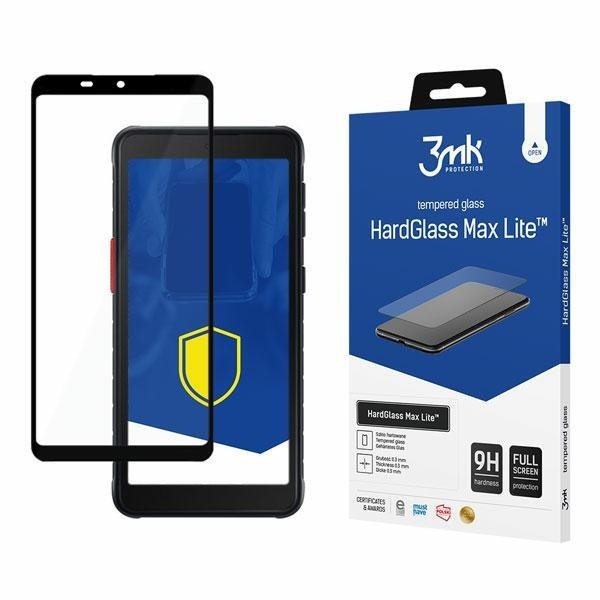 3MK HardGlass Max Lite Sam G525 Xcover 5czarny/black