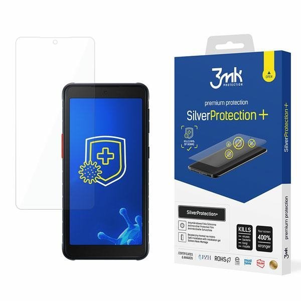 3MK Silver Protect+ Sam G525 Xcover 5Folia Antymikrobowa montowana na mokro