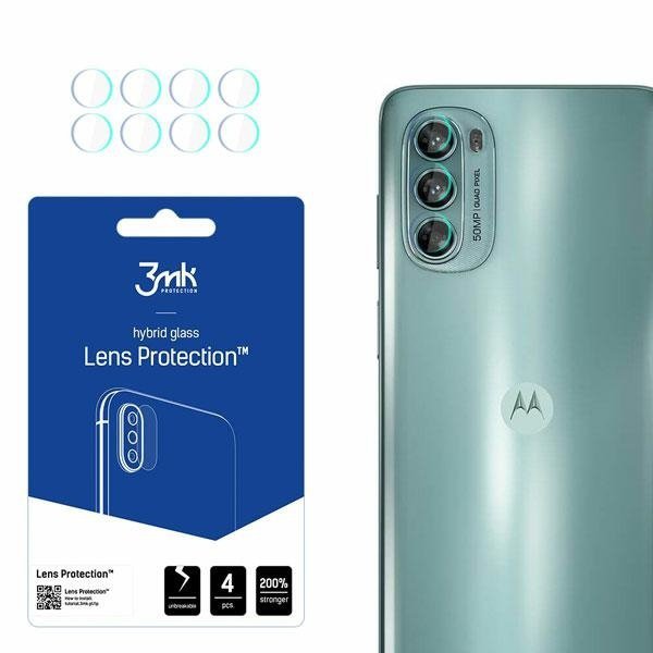 3MK Lens Protect Motorola Moto G62 5GOchrona na obiektyw aparatu 4szt