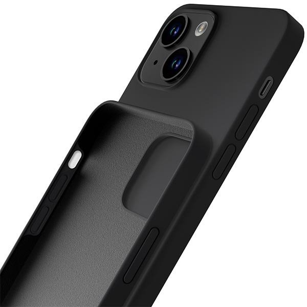 3MK Silicone Case iPhone 13 mini 5,4&quot;czarny/black