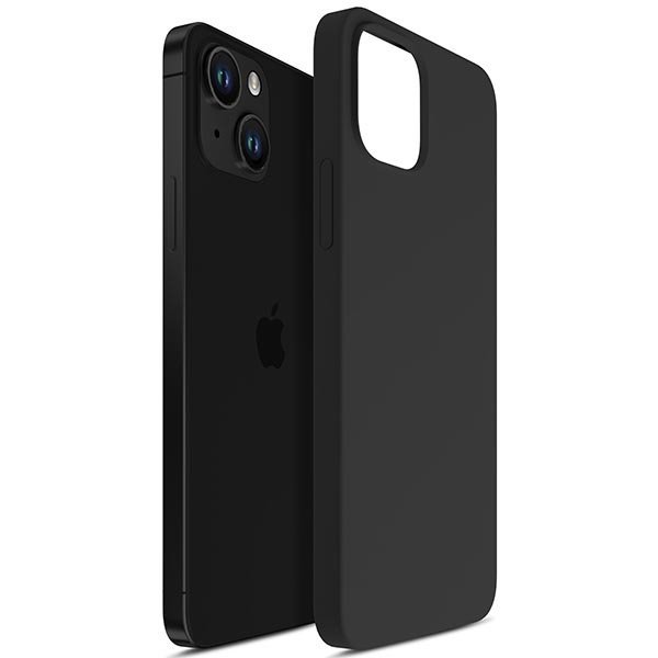 3MK Silicone Case iPhone 14 / 15 / 136.1&quot; czarny/black