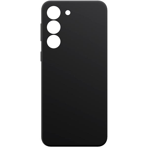 3MK Silicone Case Sam S23 5G S911 czarny/black