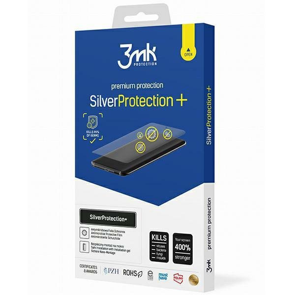 3MK Silver Protect+ iPhone 15 Pro Max 6.7&quot; Antymikrobowa folia montowana na mokro