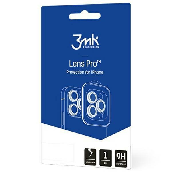 3MK Lens Protection Pro iPhone 15 Plus 6.7&quot; zielony/alpine green Ochrona na obiektyw aparatu z ramką montażową 1szt.