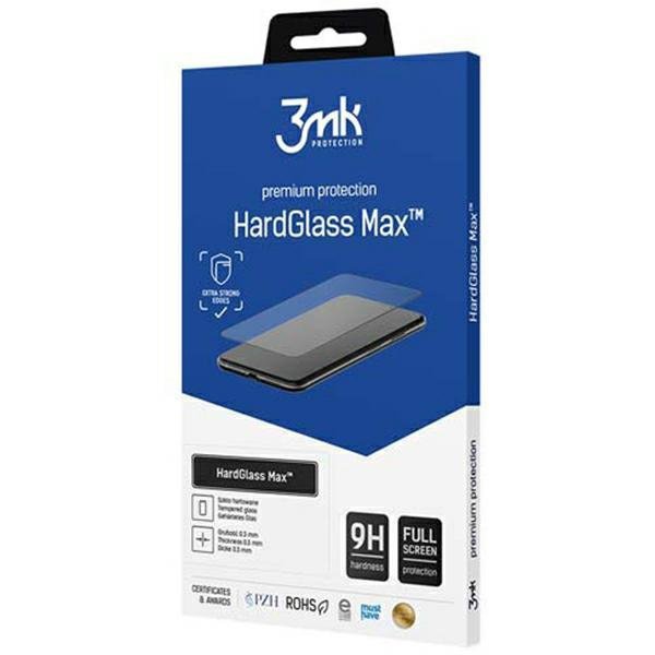 3MK HardGlass Max Sam A35 / A55 5Gczarny/black, Fullscreen Glass