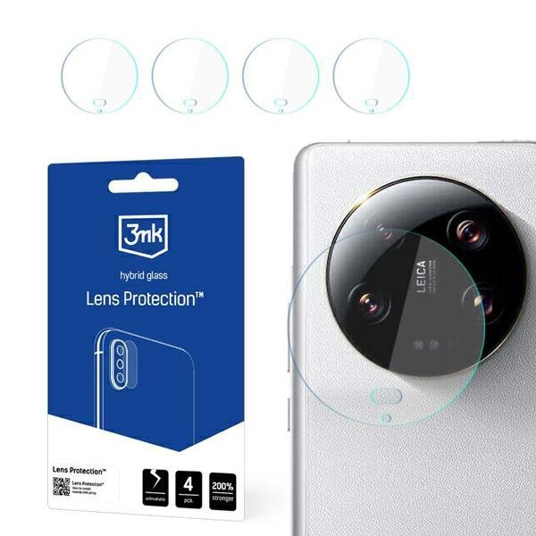 3MK Lens Protect Xiaomi 14 UltraOchrona na obiektyw aparatu 4szt