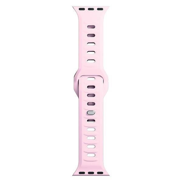 3MK Silicone Watch Strap Powder Pinkdla Apple Watch 42/44/45/49 mm