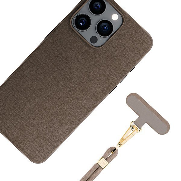 3MK EasyClip Elite Taupe (gold)Smycz do telefonu