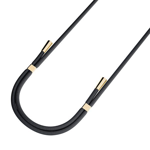 3MK EasyClip Black (gold)Smycz do telefonu