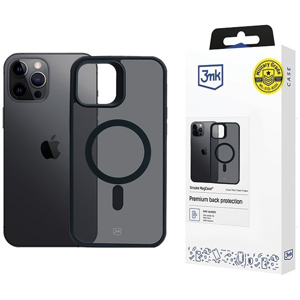 3MK Smoke MagCase iPhone 12 Pro Max 6.7&quot;