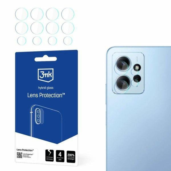 3MK Lens Protect Xiaomi Redmi 12 Ochronana obiektyw aparatu 4szt