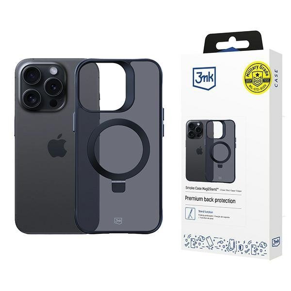 3MK Smoke Case iPhone 13 Pro MaxMagsafe & Stand
