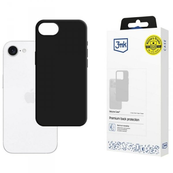 Etui 3MK Silicone Case do Apple iPhone   16E