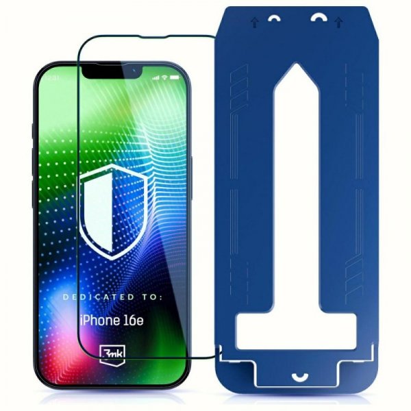 Szkło hartowane 3MK HARDY Ultra Glass do Apple iPhone 16E / 17E