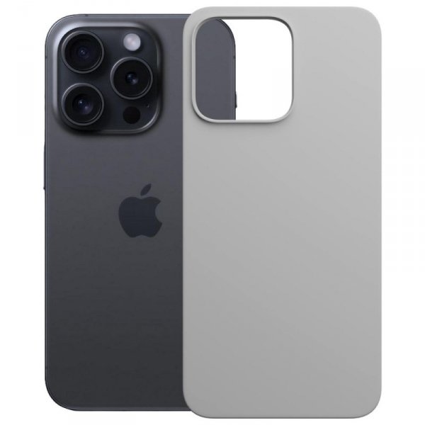 Etui 3MK Hardy MagSilicone do Apple      iPhone 16 Pro tytanowy