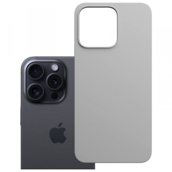 Etui 3MK Hardy MagSilicone do Apple      iPhone 16 Pro tytanowy