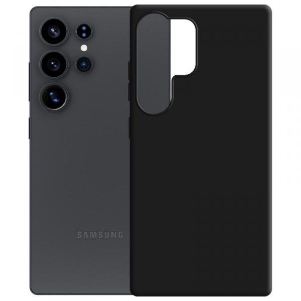 Etui 3MK Hardy MagSilicone do Samsung    Galaxy S25 Ultra czarny