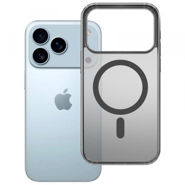 Etui 3MK Frosty MagCase do Apple iPhone  17 Pro czarny